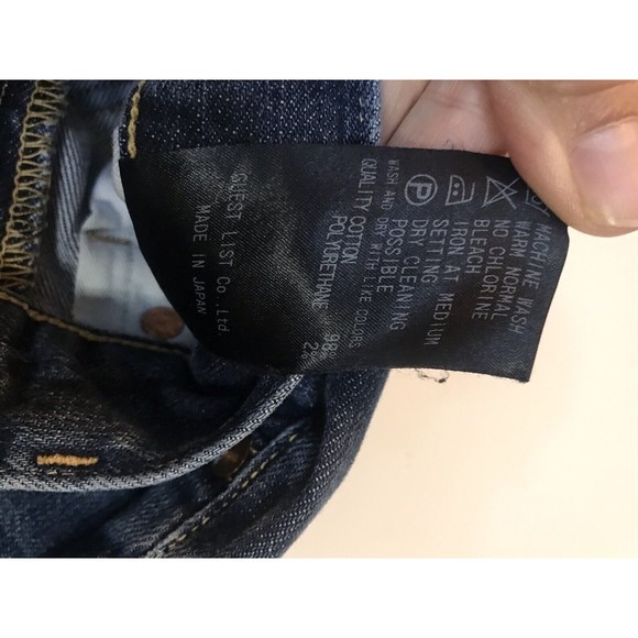 Red Card Anniversary 25th Anniversary Medium Wash Jeans Sz 24 30x27 - Picture 8 of 11